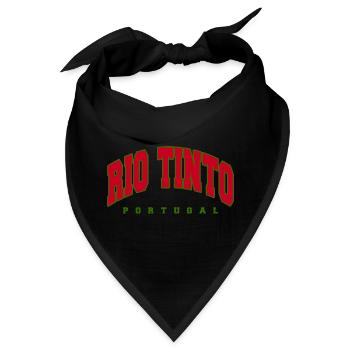 Rio Tinto - Bandana - Schwarz - Vorne