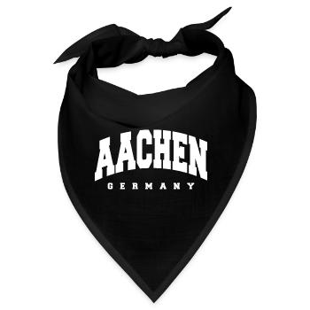 Aachen - Bandana - Schwarz - Vorne