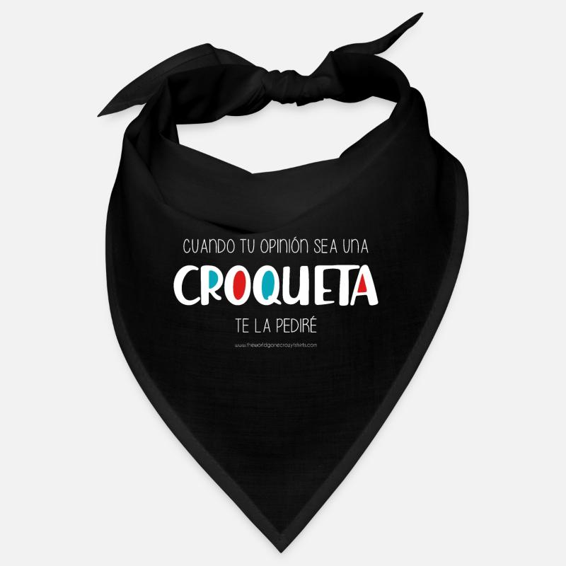 Croquette (dark) Bandana