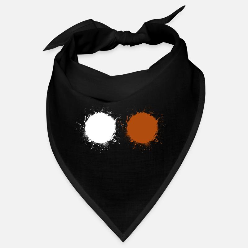 Weiß Braun Bandana
