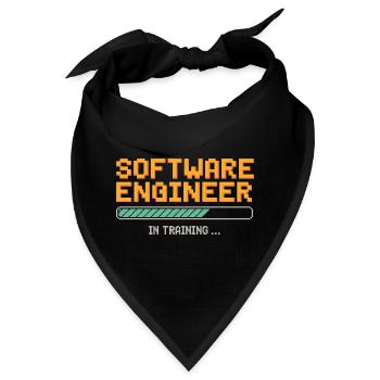 Softwareentwickler in Ausbildung Debugging Humor - Bandana - Schwarz - Vorne