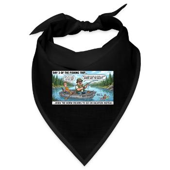 Bass Bandits Angeltour - Bandana - Schwarz - Vorne