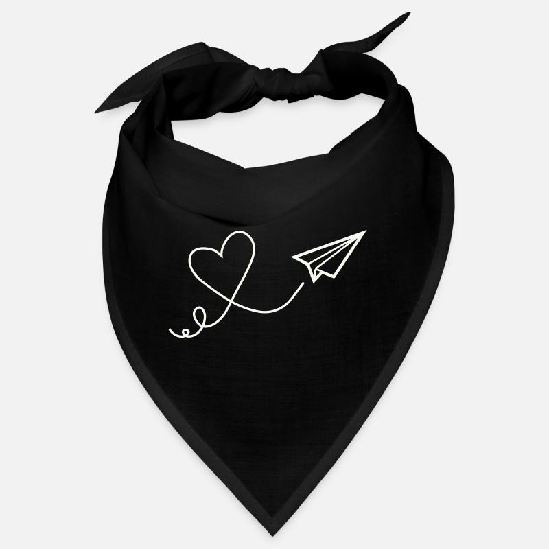 Dessin au trait Herzflug Bandana