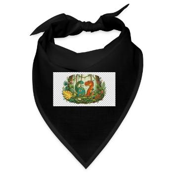 Six Seven - Bandana - Schwarz - Vorne