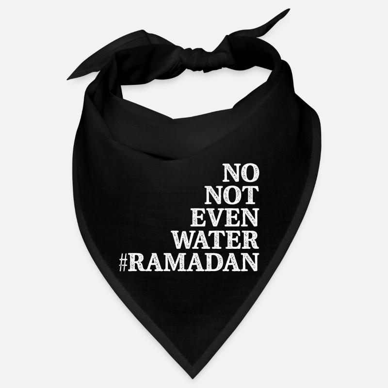 Nein nicht einmal Wasser Ramadan Bandana