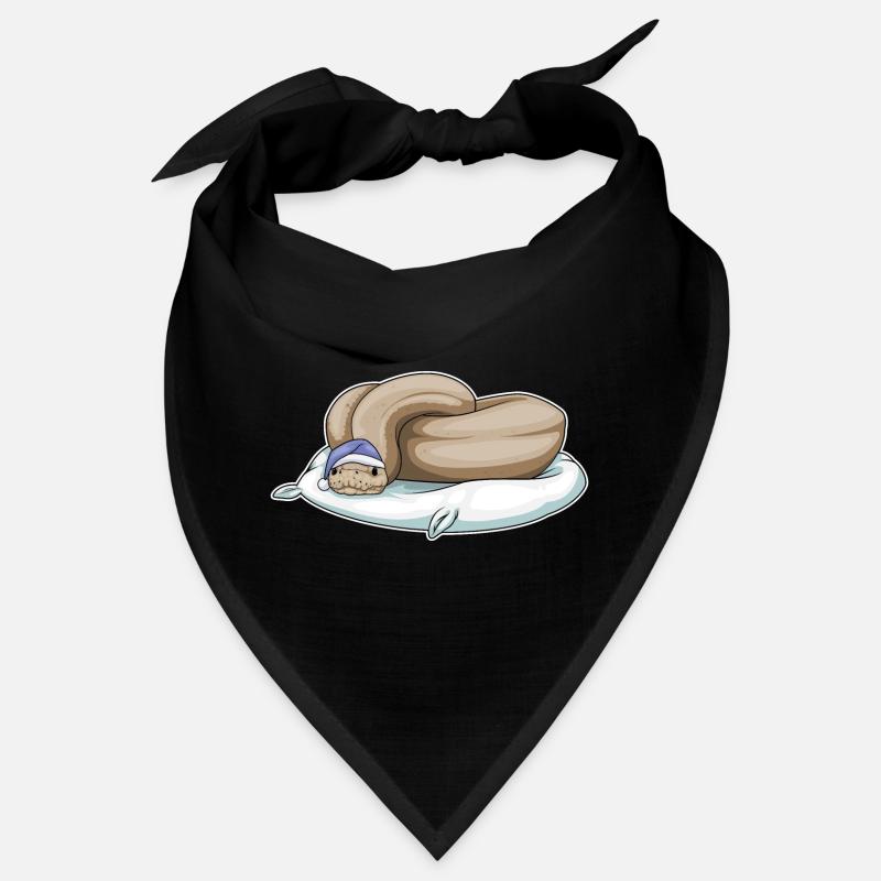 Snake Sleeping Pillow Bandana