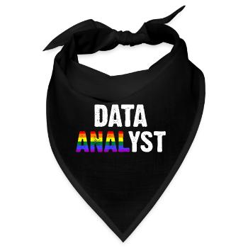 Data Analyst - Bandana - Schwarz - Vorne