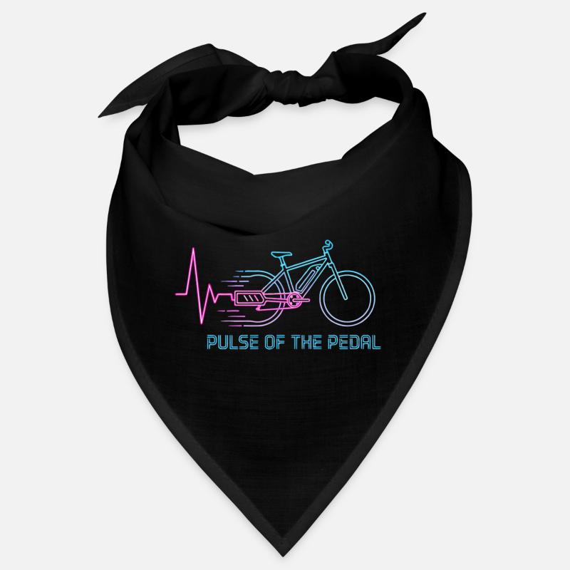 Neon Pulse Bicycle Graphic Bandana