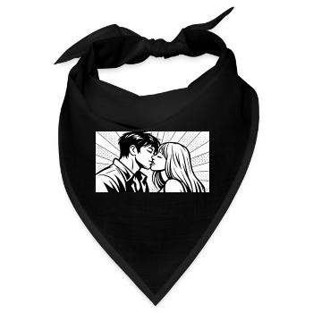 love in motion - Bandana - Schwarz - Vorne