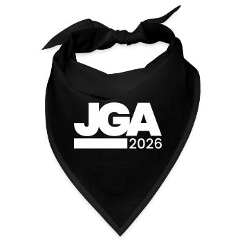 Jga 2026 Junggesellenabschied - Bandana - Schwarz - Vorne