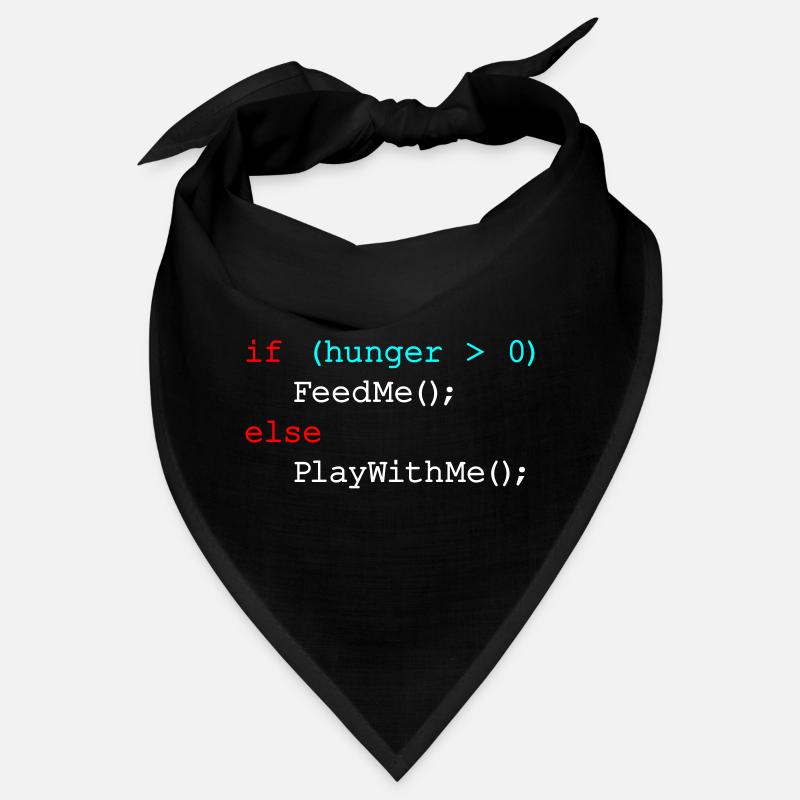 Wenn Hunger mich füttert, sonst spiel mit mir - JavaScript Bandana