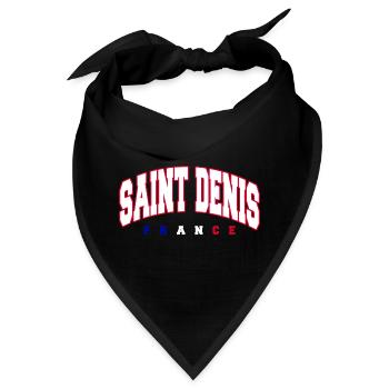 Saint Denis - Bandana - Schwarz - Vorne