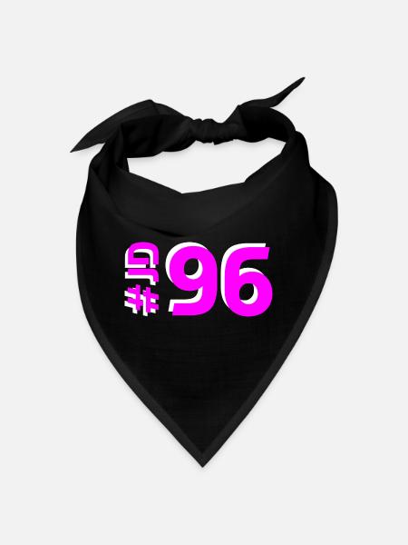 JD96 - Bandana - noir - Devant