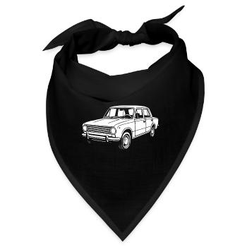 Straßenklassiker Ostblock - Bandana - Schwarz - Vorne
