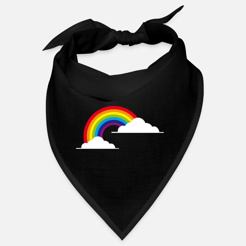 rainbow rainbow - Bandana - black