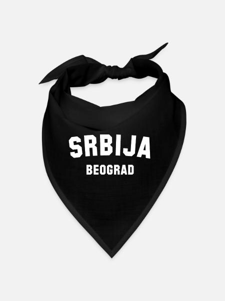 BEOGRAD Belgrade Serbie Serbie - Bandana - noir