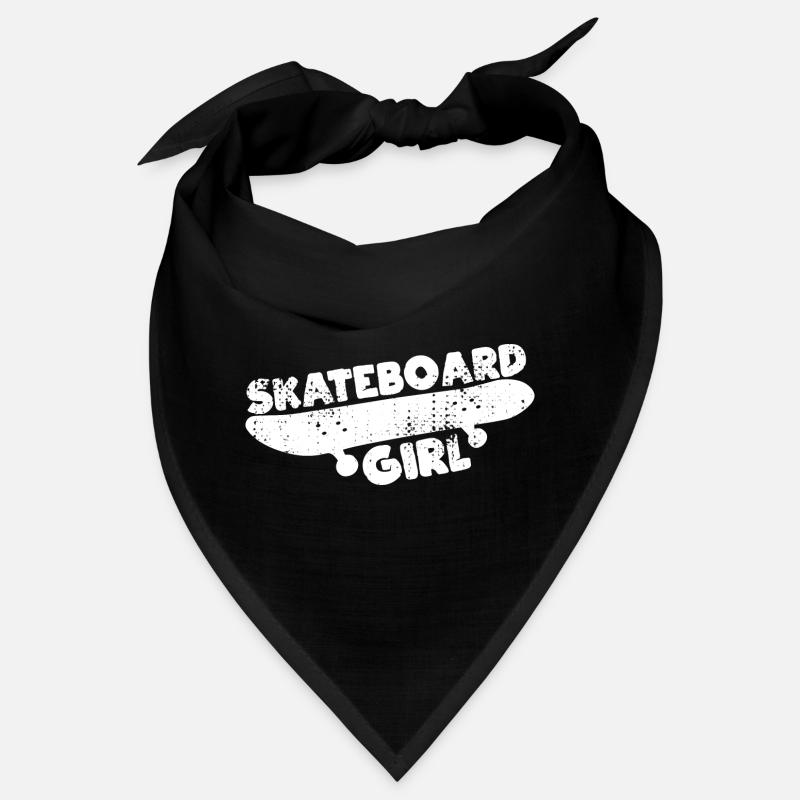 Skateboard Mädchen Bandana