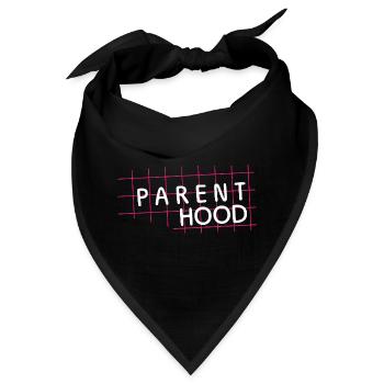 Parent Hood – Elternleben im Fokus - Bandana - Schwarz - Vorne