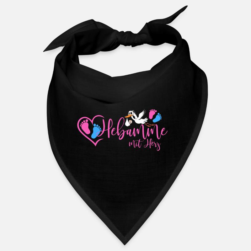 Hebamme mit Herz  Bandana