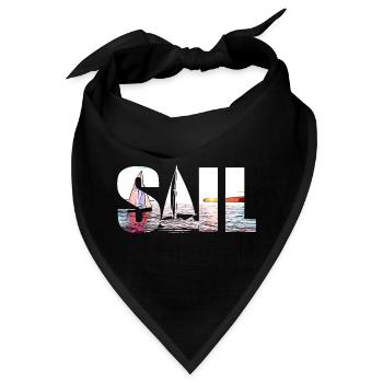 SEGEL - Bandana - Schwarz - Vorne
