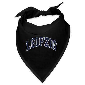 Leipzig - Bandana - Schwarz - Vorne