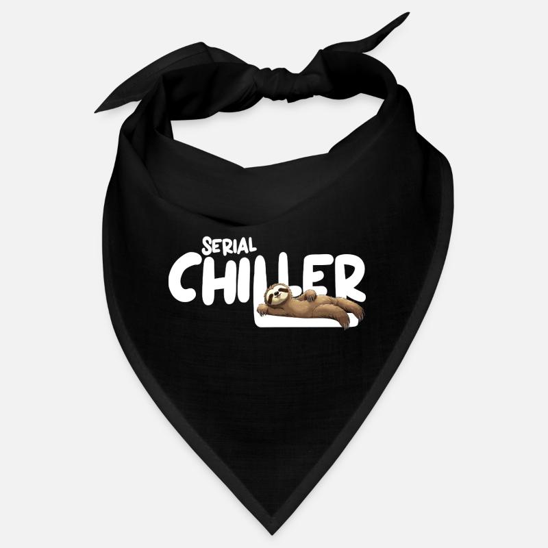 Sloth Serial Chiller – Funny Sloth Tee Bandana