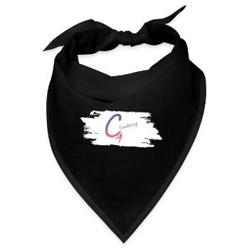 Kletterlogo Gradient - Bandana - Schwarz - Vorne