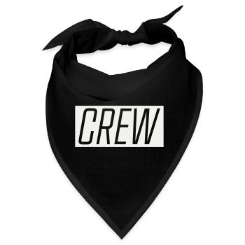 Crew  - Bandana - Schwarz - Vorne