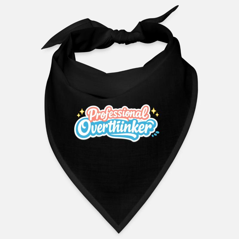 PROFESSIONAL OVERTHINKER Vintage Bandana
