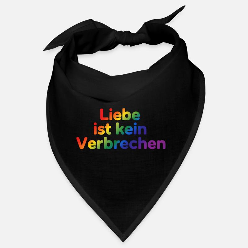 Liebe ist kein Verbrechen – Pride Statement Bandana