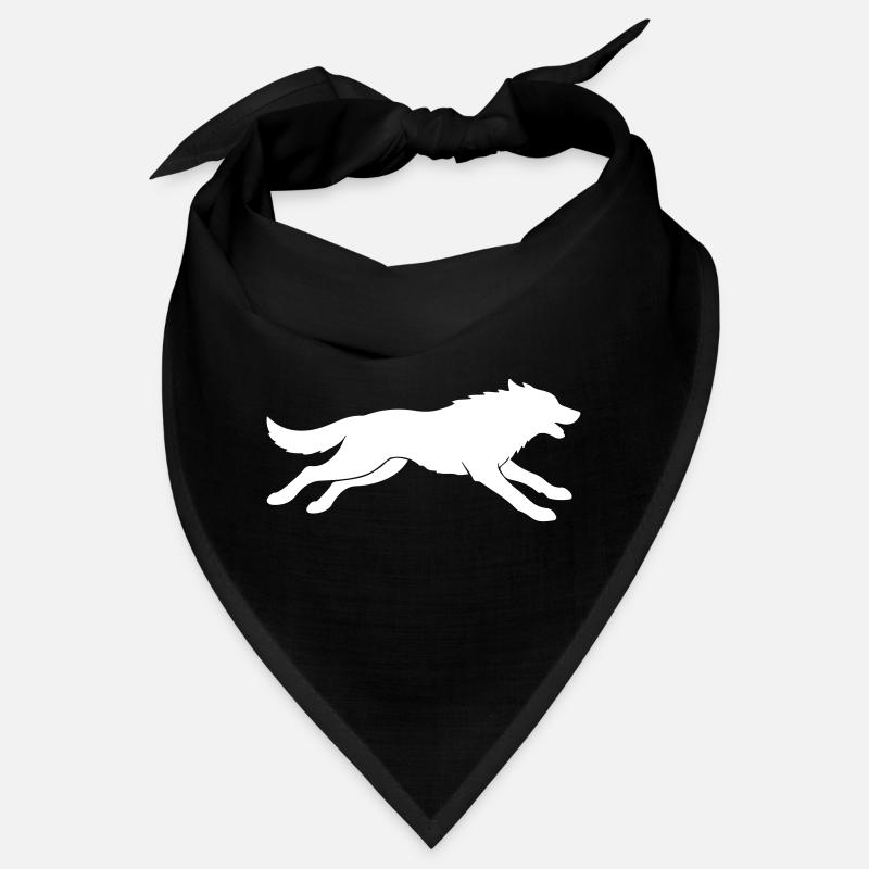 Wolf Silhouette Bandana