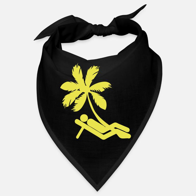 palmier bains de soleil repos tranquille Bandana