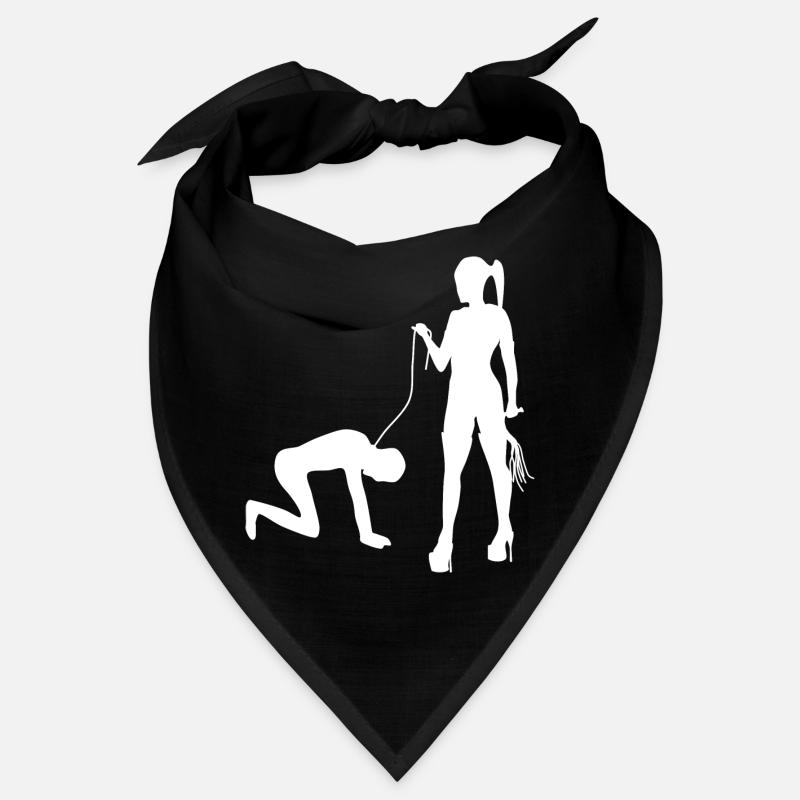 Mistress Dominatrix with slave Bandana