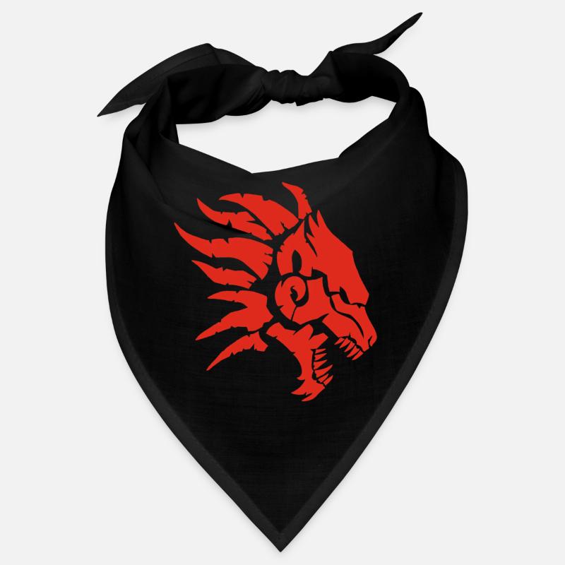 The Infernal Beast (red) Bandana