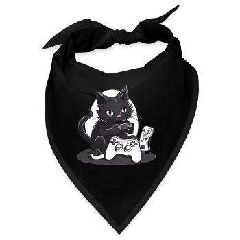 Spieler-Chat - Bandana - Schwarz - Vorne