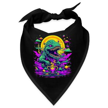 coffee Dream - Bandana - Schwarz - Vorne
