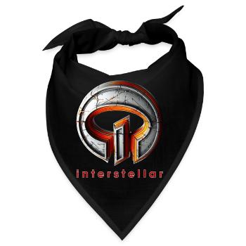 interstellar symbol design von 74elements - Bandana - Schwarz - Vorne