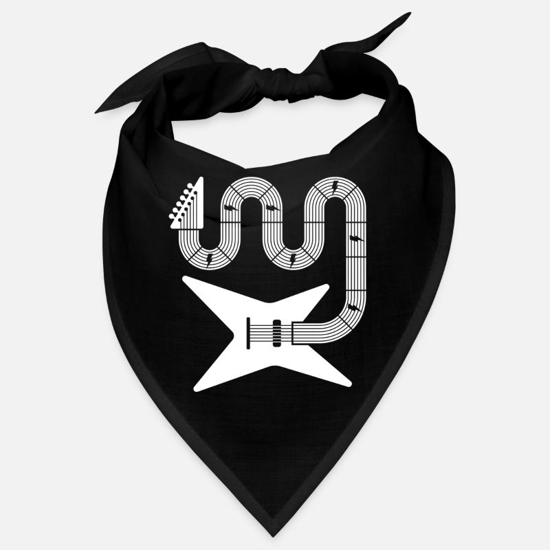 Abstrakte E-Gitarre Bandana