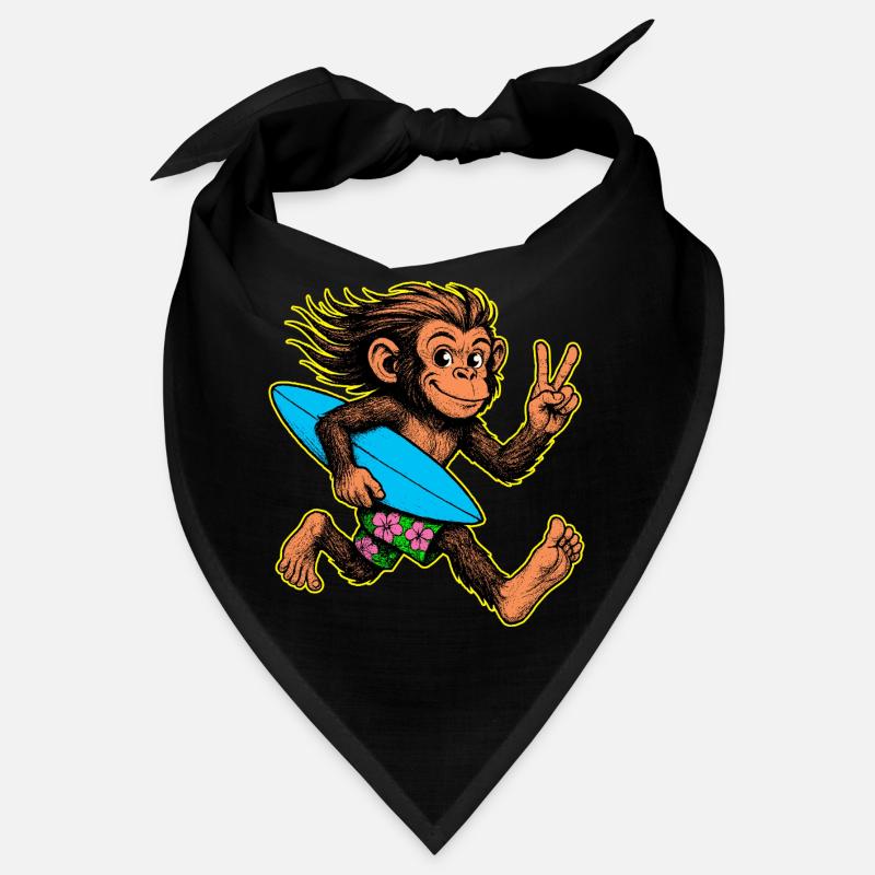 Surf-Monkey-Surf-Vibes Bandana
