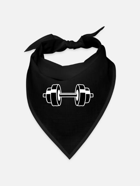 Dumbbell Weight Fitness Weight Weight - Bandana - black