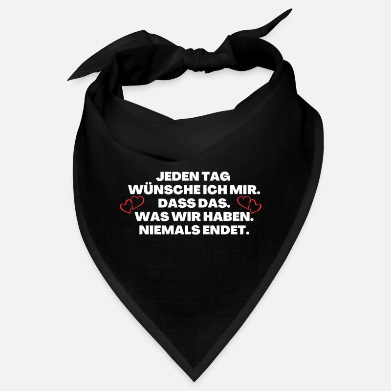 Ich liebe dich Lieblingsmensch Bandana