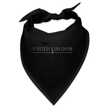 Ich liebe Großbritannien - Bandana - Schwarz - Vorne