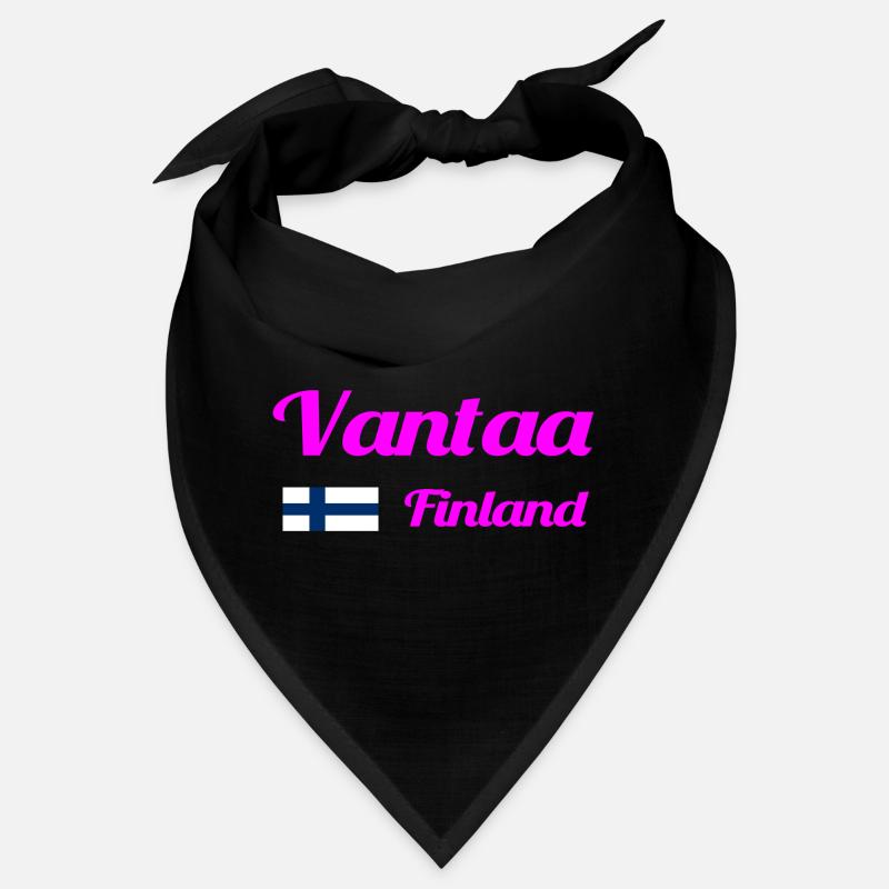 Vantaa Finland Print Bandana