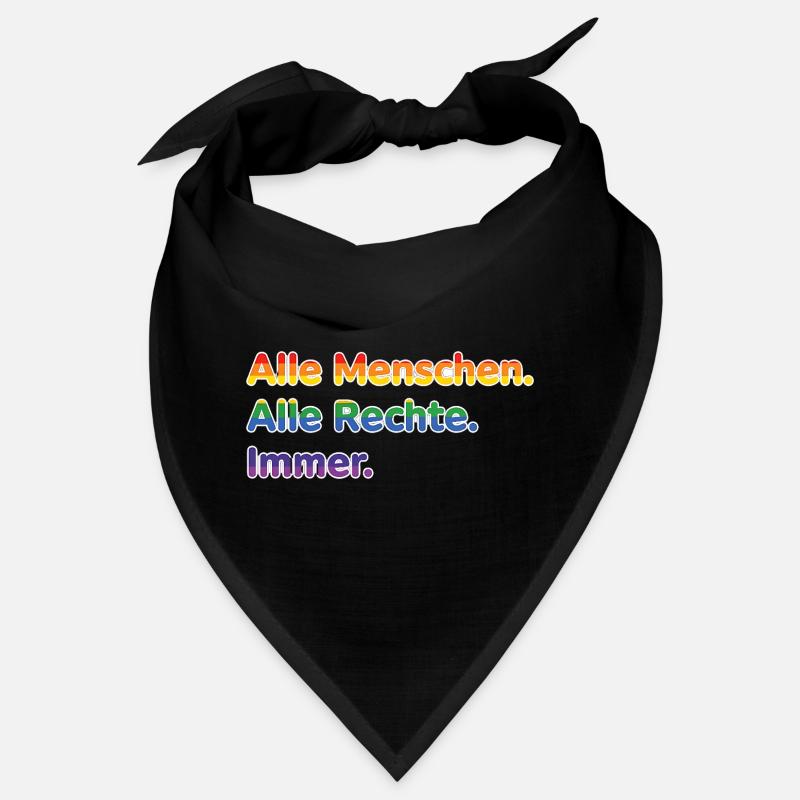 All people. All rights reserved. Always. – Pride Stateme Bandana