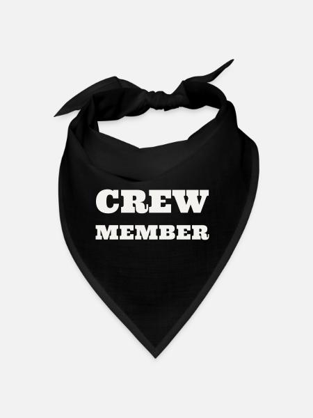 Membre d’équipage Bold XXL Événement du personnel de l’équipe Fett - Bandana - noir - Devant