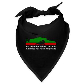 Helgoland - Bandana - Schwarz - Vorne