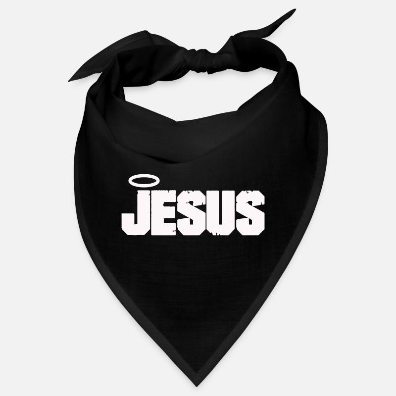 Lettres de Jésus avec auréole Bandana
