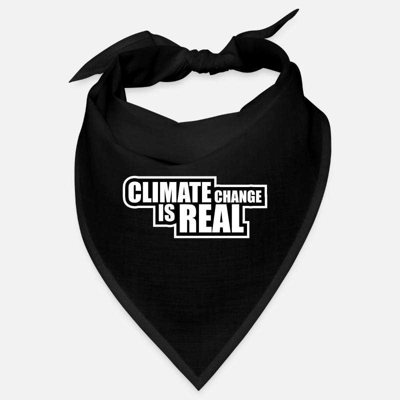 Climate Change Is Real Klimawandel Wissenschaft Bandana
