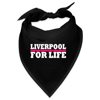 Liverpool - Bandana - Schwarz - Vorne