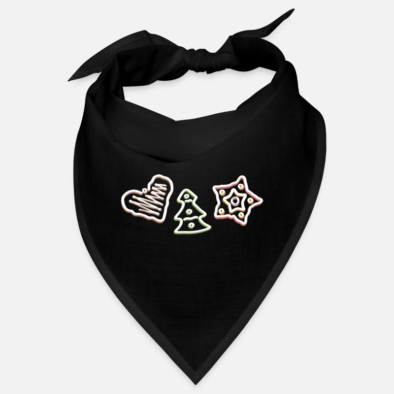 Pfefferkuchen - Bandana - Schwarz